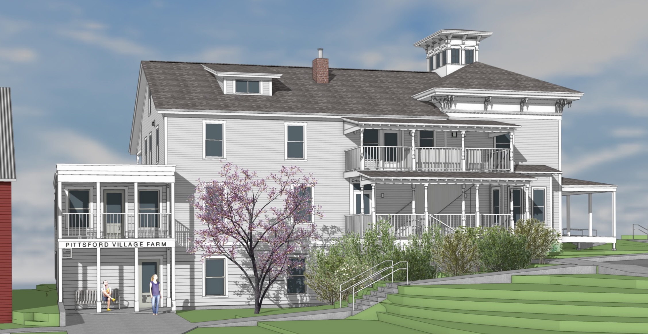 Pittsford Village Farm Farmhouse Restoration Project