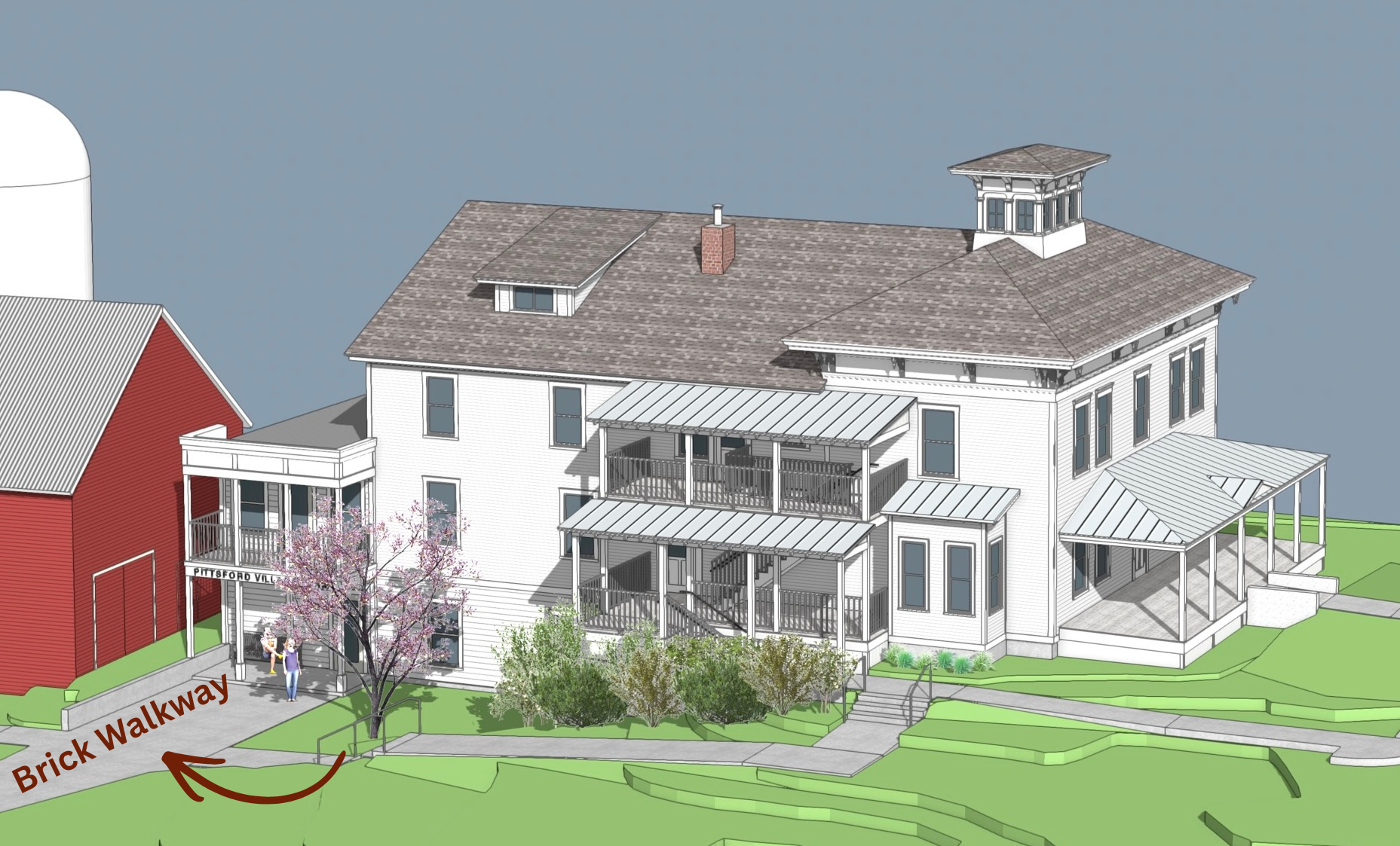 Pittsford Village Farm Farmhouse Restoration Project