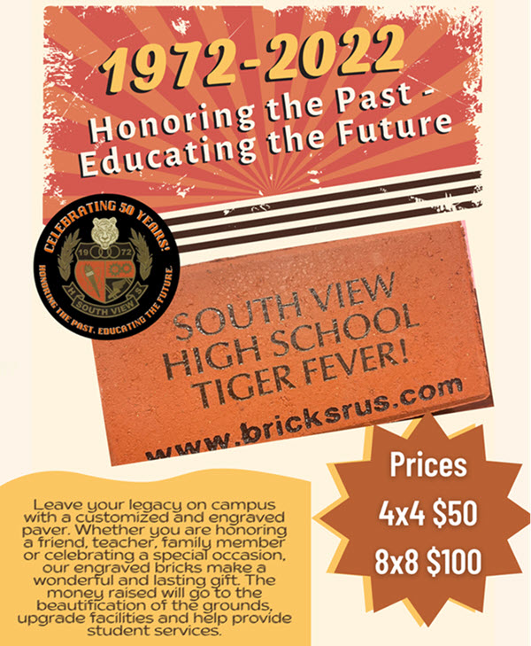 South View High School Celebrating 50 Years