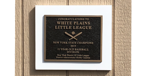 White Plains Little League Brick Fundraising Program