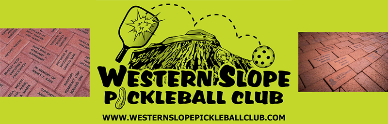 Western Slope Pickleball Club WSPC Brick Campaign