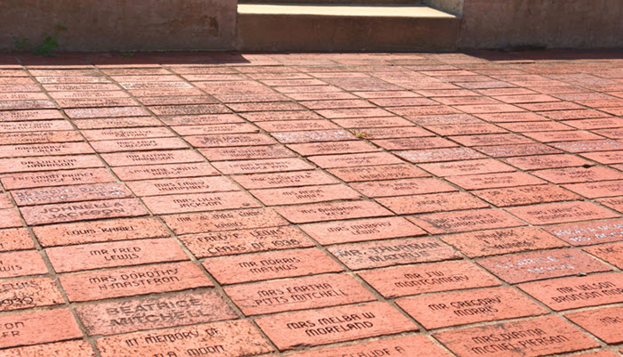 Wiley University Heman Marion Sweatt Walking Plaza!
