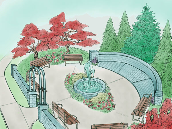 Grace Pointe Community Church of the Nazarene Memorial Garden at GPCCN