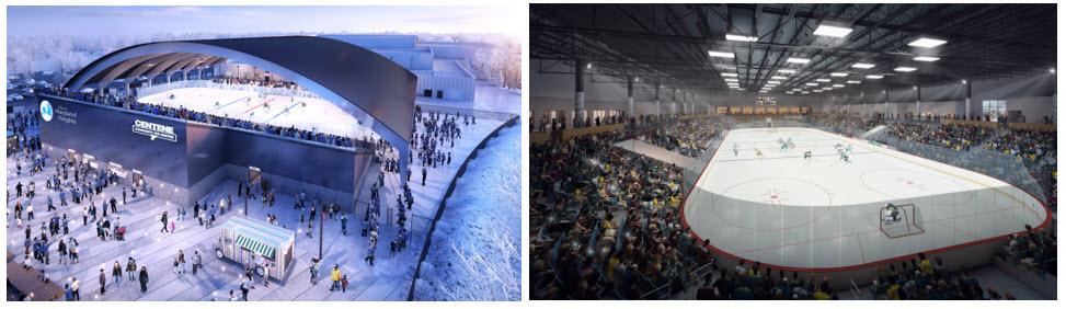 ST. LOUIS LEGACY ICE FOUNDATION Centene Community Ice Center Welcome Walk