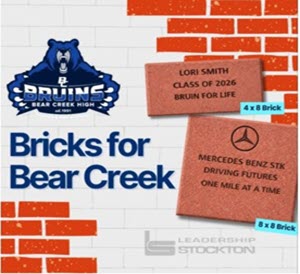 Leadership Stockton Alumni Association Bricks for Bear Creek