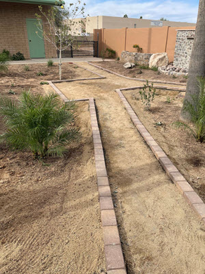 New Vision Center for Spiritual Living Completing our Peace & Meditation Garden