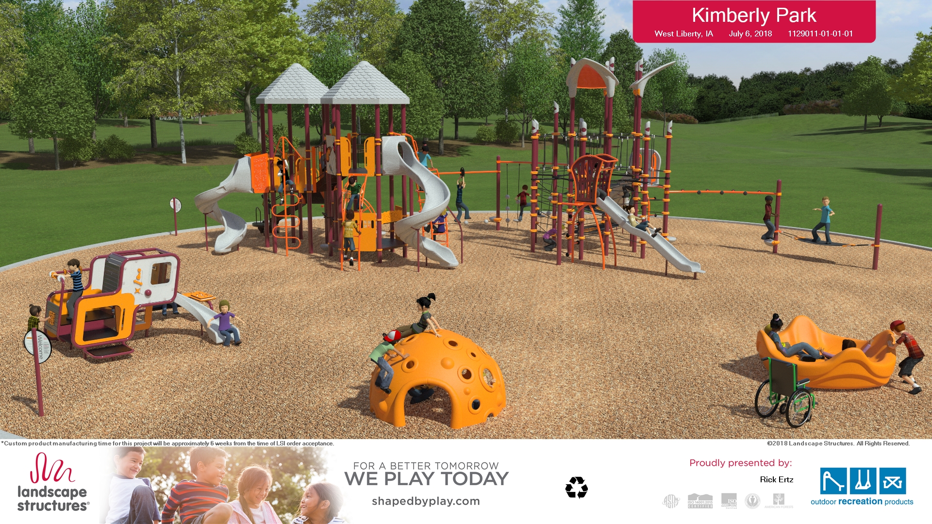 City of West Liberty Kimberly Park Playground