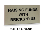 Sahara sand engraved light green brick