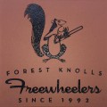 Engraved forest knolls freewheelers logo brick