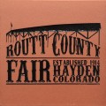 Engraved routt county fair logo brick