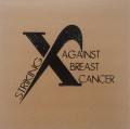 Engraved striking against breast cancer logo brick