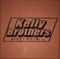 Engraved kelly brothers logo brick