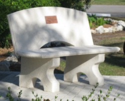 Engraved Bench