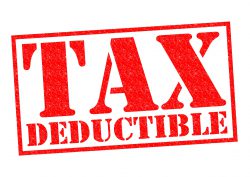 Tax deductible stamp