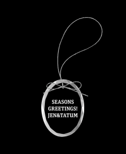 Glass Oval Ornament